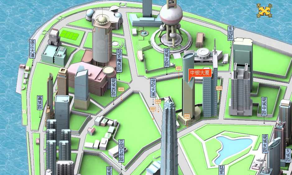 上海城市三维e地图图片